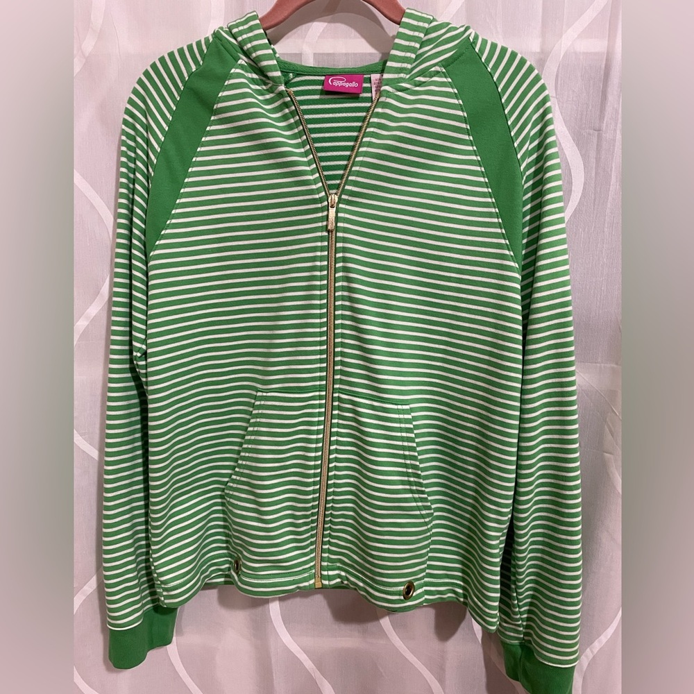 Capagallo Brand Hooded Jacket, Medium
